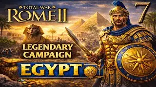 Week of Total War - Rome 2 Egypt Campaign Part 7 - Stream 6 of 7