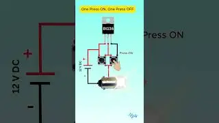 TRIAC as a Switch Trick #Shorts