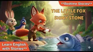 The Little Fox and the Shiny Stone | English Fairy Tales | Moral Story | Pixie Dreams Tales