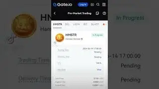 Hamster Kombat Pre Market on Gate.io News! 🔥🔥🔥#hamsterkombat #hamsterkombatpremarketnews#web3games