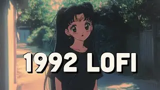 1992 Lofi Old Japanese Town Soft Chill Beats to Study (Chill & Study) | 1 Hour Mix