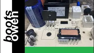 Washing machine inverter PCB autopsy: Vektor G07 Arcelik 2849540300