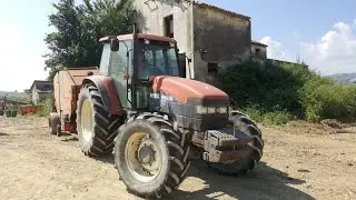 FIENAGIONE 2018 | 1° TAGLIO | NEW HOLLAND M100 (M135) + GALLIGNANI 9300 SL | PRESSATURA FIENO