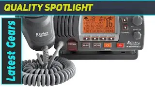 Cobra MR F77B GPS Marine Radio: Your Ultimate Safety Companion on the Water