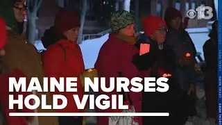 Maine nurses hold vigils to honor Alex Pretti