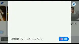 LEGENDS TRICK IN LEGENDS EUROPEAN NATIONAL TEAMS BOXDRAW/PES 2020
