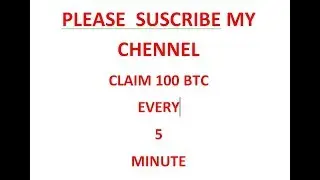 GET 100 SATOSHI ON EVERY CLAIM || INSTANT FAUCETHUB (2019)