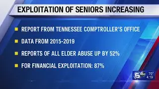 Elder exploitation of seniors increasing in Tennessee
