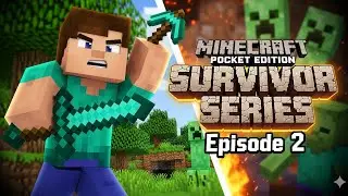 Minecraft PE 1.22 survival series episode 2
