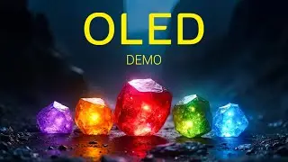 Gemstones OLED Demo HDR 4k Ultra HD Dolby Vision 60fps - Breathtaking Jewelry