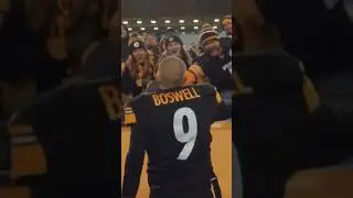 Chris Boswell is the 🐐 #steelers #chrisboswell #kicker