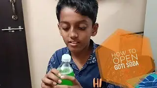 How to open Goti Soda #gotisoda #soda #80s 