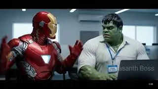 Iron Man vs Hulk &ndash; IT Fresher Training. #itlife #itfreshersjobs #tamilcomedy #funny 
