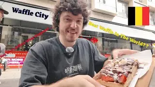 Best Waffles In Brussels, Belgium! You Won't Believe It!