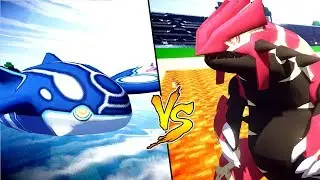PRIMAL KYOGRE Vs. PRIMAL GROUDON! | Minecraft Pixelmon