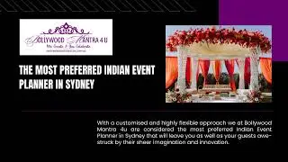 Indian Wedding Event Planner in Sydney