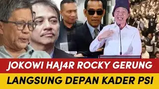 KERENN, JOKOWI HAJ4R ROCKY GERUNG! TAMPIL SEHAT DEPAN PUBLIK BUAT PEMBENCI KEPANASAN!