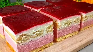 Самый популярный десерт этой весны. Сливочный торт, который тает во рту.