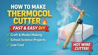 Thermocol Cutter 🔥 | Fast & Easy DIY