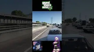 GTA V Mod 2B ❄️😡 Throwing snowballs at NPCs to piss everyone off at 2B