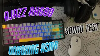 Ajazz AK680 Max HE Unboxing ASMR 😴 | Best budget HE keyboard for Valorant