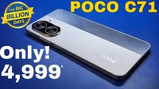 POCO C71 Price Drop in Flipkart Big Billion Day Sale 2025! Full Details