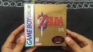 LRG The legend of Zelda link's awakening Unboxing | Nintendo Gameboy Color