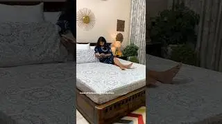 Гибридный матрас #шорты #спальня #декорспальни #матрасспамятью