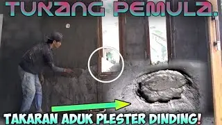 takaran adukan untuk plester tembok yang bagus 2025 || ZUN Rafflesia