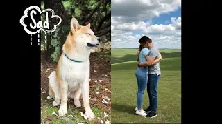 【Super Cute Group Hug】Shiba Inu Hugging All the Animals 🐶❤️🐷🐯🐰