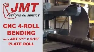 4-Roll CNC Bending on a JMT HRB4 1507 Plate Roll