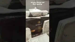latest model malemine 40 ps dinner set # free delivery in Amritsar #for oder contact @ 9803330836