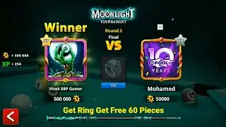 Free 60 Moonlight Cue Pieces in Moonlight Tournament After Win | Gameplay #freemoonlightpieces
