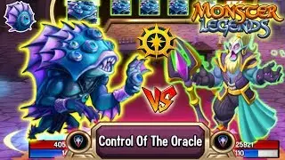 🔴Monster Legends: ihtiander level 130 vs Warmaster SHEREZAR 130 review combat PVP