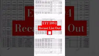 ETT 5994 List Out 🧾 #youtubeshorts #ett #ett5994