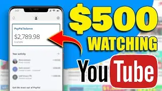 Make $500 Watching YouTube Videos Worldwide Make Money Online 2022