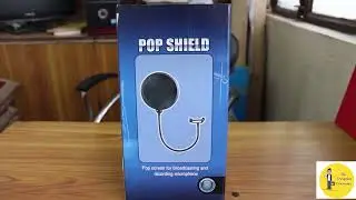 Kadence Pop Shield Filter Unboxing ( English) For My Youtube Audio Setup