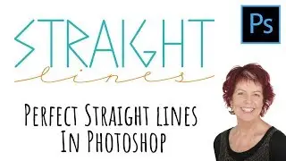 Photoshop - Perfectly Straight Lines