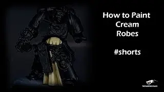How to Paint Cream Robes #shorts