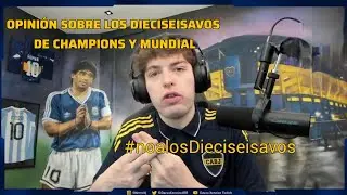 DAVOOXENEIZE opina sobre los dieciseisavos de final de la CHAMPIONS y del MUNDIAL. 