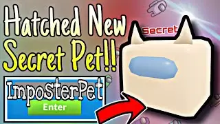 [❓IMPOSTER] Clicking Champions I HATCHED NEW *WHITE IMPOSTER* SECRET PET! INSANE STATS! NEW WORLD!