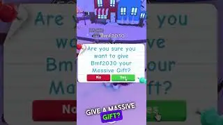 Reverse Scam in Adopt Me Roblox - Massive Gift Trade #shorts #adoptmeroblox