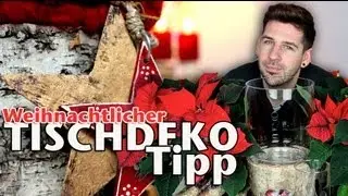 Wunderschöne Weihnachtsdeko mit Weihnachtssternen