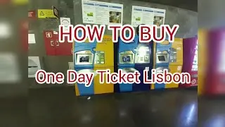 How to buy One day ticket Lisbon