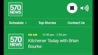 Professor Gabriel Wainer Radio Interview at 570 News