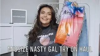 MIDSIZE NASTY GAL TRY ON HAUL 🎃 size 12/size 14 haul | styledby.chloe