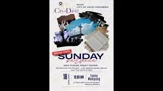 CITY OF DAVID YOUTH SERVICE SUNDAY 18 JANUARY 2026 | NEW THINGS GREAT THINGS