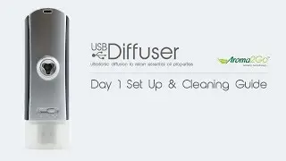 USB Ultrasonic Diffuser - Setup & Cleaning Guide