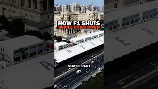 This Is How F1 Shuts Down Whole Cities 😮