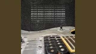 The Sound of Feedback Stuttering from the Engines into Silence in Space